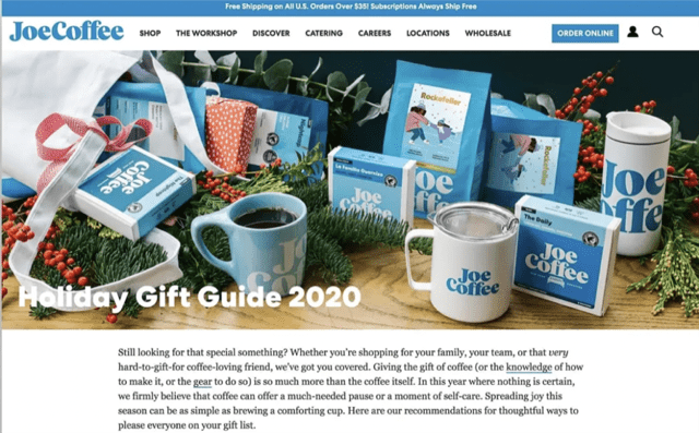 coffee holiday gift guide
